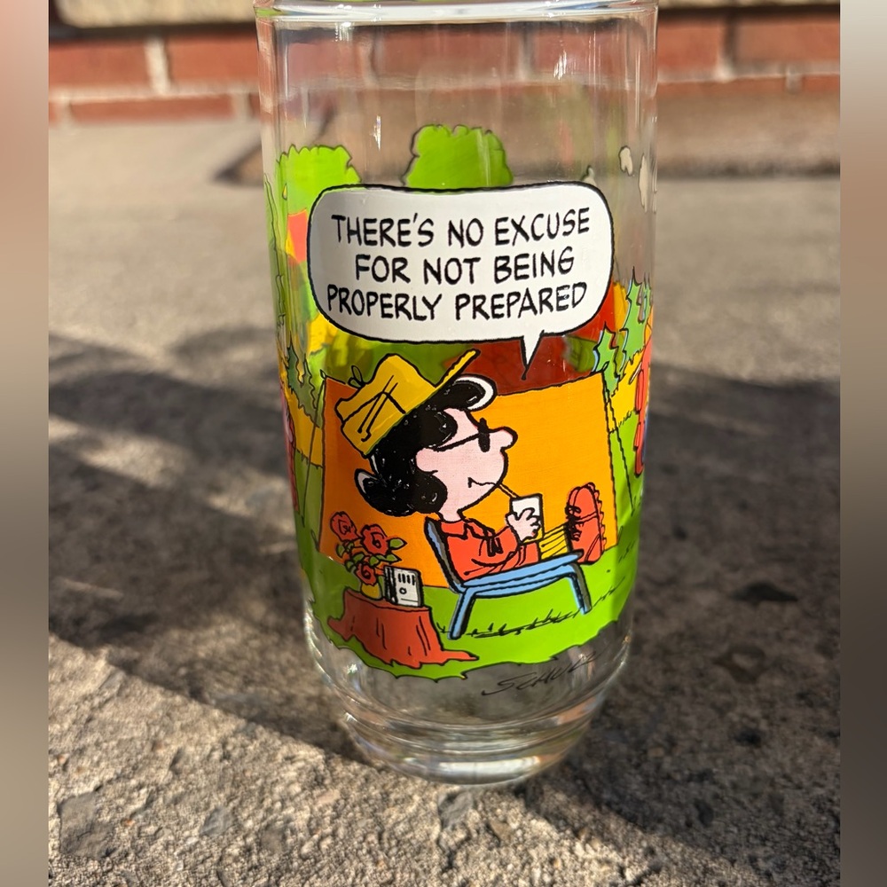 Vintage McDonald’s Camp Snoopy Collection Lucy No Excuse For Not Being Prepared